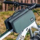 Велосипедная сумка на раму велкро переносная через плечо ROCKBROS H1230 Бирюзовый (RB-H1230-6536) - изображение 2