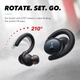 Беспроводные наушники Anker Soundcore Sport X10, Black, Bluetooth 5.2, IPX7, 32H, DeepBass - изображение 4
