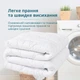 Одеяло Sleepingg Dream всесезонное Евро 200х220 см Антиаллергенное волокно Белое (4820227289103) - изображение 6