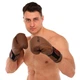 Перчатки боксерские кожаные Zelart Fight Gear 3843 размер 10 унций Brown - изображение 8