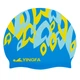 Шапочка для плавания силиконовая для взрослых Yingfa 0091-1 Blue-Yellow - изображение 1