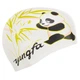Шапочка для плавания силиконовая для взрослых Yingfa 0091-1 White-Green-Black - изображение 2