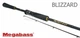 Спиннинговое удилище MEGABASS BLIZZARD, 259 см, 10.5-32.0 гр., 10-20Lb, Xfast (60193) BBLS862MMHXF - зображення 1