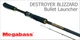 Спиннинговое удилище MEGABASS BLIZZARD, 259 см, 10.5-32.0 гр., 10-20Lb, Xfast (60193) BBLS862MMHXF - зображення 2