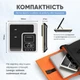 Беспроводная зарядная док станция 5в1 докстанция с часами для iPhone зарядка на айфон эпл вотч AirPods iWatch настольный держатель для телефона c LED подсветкой Silver LEXEGO A93-S - изображение 4