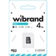 Карта памяти Wibrand 4GB mictoSD class 4 (WICDC4/4GB) - изображение 2
