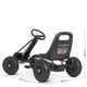 Велокарт детский Bambi kart M 0645(2)-2 черный - изображение 4