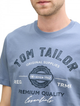Футболка Tom Tailor LOGO TEE MEN'S T-SHIRT XXXL Блакитний 1037735-37533 - изображение 3