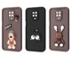 Чохол мультяшний з фігурками WAVE Pretty Things Case для Xiaomi Redmi Note 9S/Note 9 Pro brown/fluffy white - зображення 1