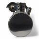 Запальничка бензинова Lighter A619 Vintage Mini Silver під гравіювання у подарунковій упаковці - зображення 5
