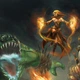 Інтер'єрна картина Дота 2, момент битви, Dota 2, плакат для геймера, 36×60 см (id2026) - зображення 2