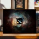 Интерьерная картина Дота 2, лого, Dota 2, плакат для геймера, 30×42 см (id1758) - изображение 1