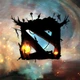 Постер Дота 2, лого, Dota 2, плакат для геймера, A3 30×42 см (id1758) - изображение 3