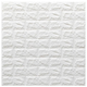 3D панель самоклеящаяся StickerWall под кирпич 770х700х3 мм белая - изображение 1