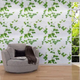 3D панель самоклеящаяся StickerWall декоративная 770х700х3 мм белая с плющем - изображение 6