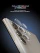 Защитное стекло для камеры смартфона Samsung Galaxy S24 Ultra ArmorStandart Supreme Black Icon Transparent (ARM76616) - изображение 2