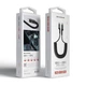 Кабель в авто, Спіраль USB-С to USB-C 3A 1m Black - зображення 3