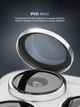 Захисне скло для камери ArmorStandart Supreme Black Icon для смартфона Apple iPhone 16 Pro/16 Pro Max Silver (ARM79421) - зображення 3