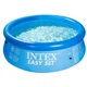 Надувной круглый бассейн бескаркасный Intex 28110 с надувным кольцом на 2419 л Голубой - изображение 1