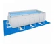 Каркасный бассейн прямоугольный Bestway 549х274х122 см 56465 с комплектом на 14812 л Серый - изображение 3