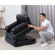 Односпальное надувное кресло-трансформер 5 в 1 191 x 97 x 64 см Bestway 75114 Черный - изображение 6