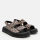Женские сандалии кожаные It Style 4077-59 38 24 см Коричневые (ROZ6501060596) - изображение 3
