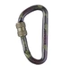 Набір 2 карабіни тактичні Mil-Tec Aluminium Lock Carabiner 6см Woodland (15922060) - изображение 2