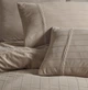 Постельное белье Saheser Stonewashed Ranforce 200 х 220 см Jasmin Bej - изображение 2