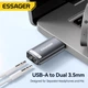 Внешняя USB звуковая карта Essager ES-OTG21на двойной 3,5мм, для ПК,ноутбуков, PS4, PS5 - изображение 4