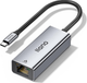Зовнішня мережева карта / адаптер Llano USB-C 3.0 → Gigabit Ethernet (1000 Мбіт/с) - RJ45 - зображення 1