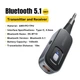 Bluetooth 5.1 Аудио ресивер/трансмитер Essager 3.5 мм AUX с микрофоном (EBT51) - изображение 2