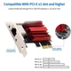 Мережева карта FENVI 2.5G PCI-E RJ45 (RTL8125B) - високошвидкісний Ethernet-адаптер - зображення 5