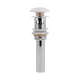 Донный клапан для раковины Qtap PU02O 225х70х70 White с переливомSD00044164 - изображение 1