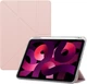 Чехол для планшета BeCover Ultra Slim Origami для Apple iPad Air 11" M2 2024/iPad Air 11" M3 2025 с креплением Apple Pencil Transparent/Pink (BC_711391) - изображение 2