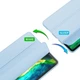 Чехол для планшета BeCover Tri Fold Soft TPU для Apple iPad Air 11" M2 2024/iPad Air 11" M3 2025 с креплением Apple Pencil Light Blue (BC_711403) - изображение 3