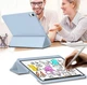 Чехол для планшета BeCover Tri Fold Soft TPU для Apple iPad Air 11" M2 2024/iPad Air 11" M3 2025 с креплением Apple Pencil Light Blue (BC_711403) - изображение 4