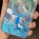 Протиударний Чохол TPU Shiny Mountain (MagFit) для Apple iPhone 16e (6.1") Green / Blue - зображення 2