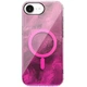 Протиударний Чохол TPU Shiny Mountain (MagFit) для Apple iPhone 16e (6.1") Pink - зображення 1