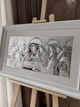 Икона серебряная Тайный ужин (0290 5S DM 8330 W) 78x50 см - изображение 3