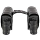 Кофры боковые для мотоцикла из кожзама SP-Sport HL621 (исскуственная кожа, р-р 35x27x15см, черный) - изображение 3