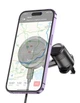 Автомобильный магнитный держатель HOCO HW6 с беспроводной зарядкой MagSafe 5W-15W - изображение 3