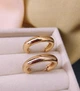 Жіночі сережки кільця на кожен день 1.5 см jewelry Золоті - зображення 6
