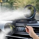 Автомобільний вентилятор універсальний 12-24В подвійний LEADER 411 з пультом керування - зображення 6