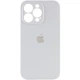 Чохол Silicone Premium case з захистом камери для iPhone 15 Pro Max Full Camera Protective білий 9931 - зображення 1