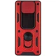Протиударний броньований чохол із захистом камери для Poco X3 NFC та Poco X3 Pro Armor Case Keysion red - зображення 9