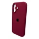 Чохол Silicone Premium case з захистом камери для iPhone 17 Full Camera Protective bordo 5675 - зображення 2