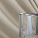 Шторная ткань Шенилл однотонный (блэкаут). Цвет бежевый. Код 1691ш 5048601 - изображение 7