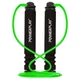 Скакалка PowerPlay 4205 Classic Plus Jump Rope Зелена (2,7m.) 4910951 - изображение 1