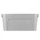 Ящик з кришкою для зберігання Ardesto ARHC2506G 32х21.5х14 см сірий 5052416 - зображення 3