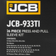 Набор инструментов для замены сайлентблоков, втулок и подшипников JCB Tools 26 ед. JCB-933T1 - изображение 5